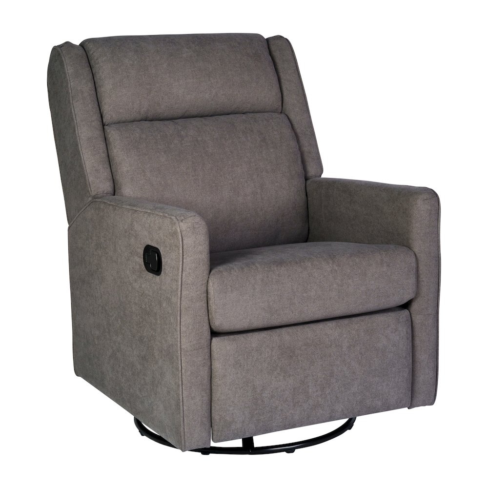 Manual Reclining Glider Swivel Chair