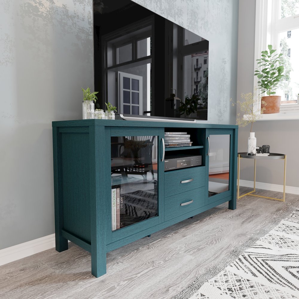 59 Inch Modern Kitchen and Dining Room Buffet Sideboard Storage Cabinet