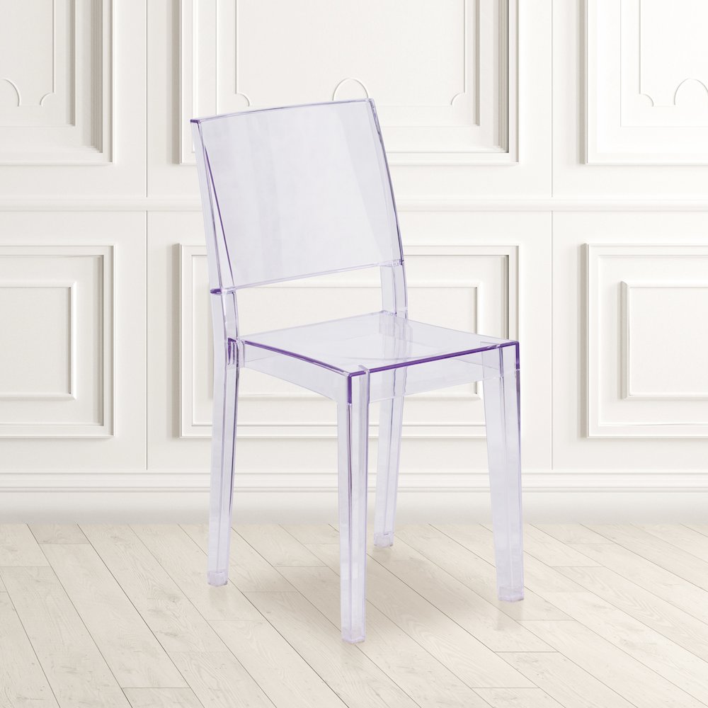 Transparent Stacking Side Chair