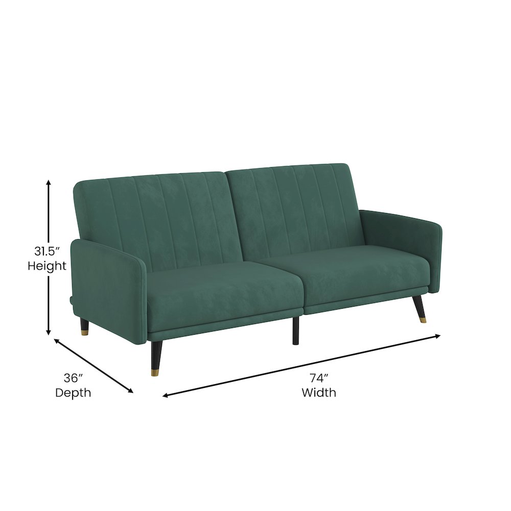 Premium Split Back Sofa Futon