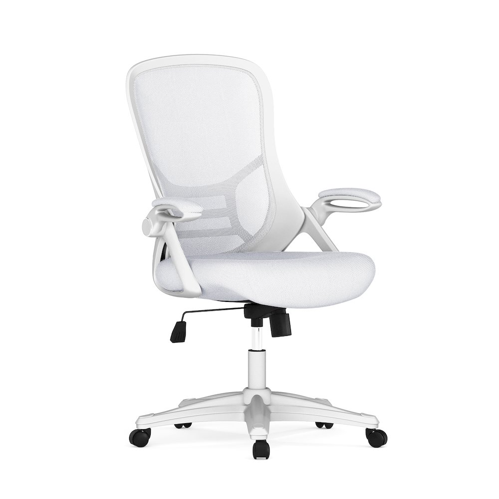 High Back White Mesh Ergonomic Swivel Office Chair