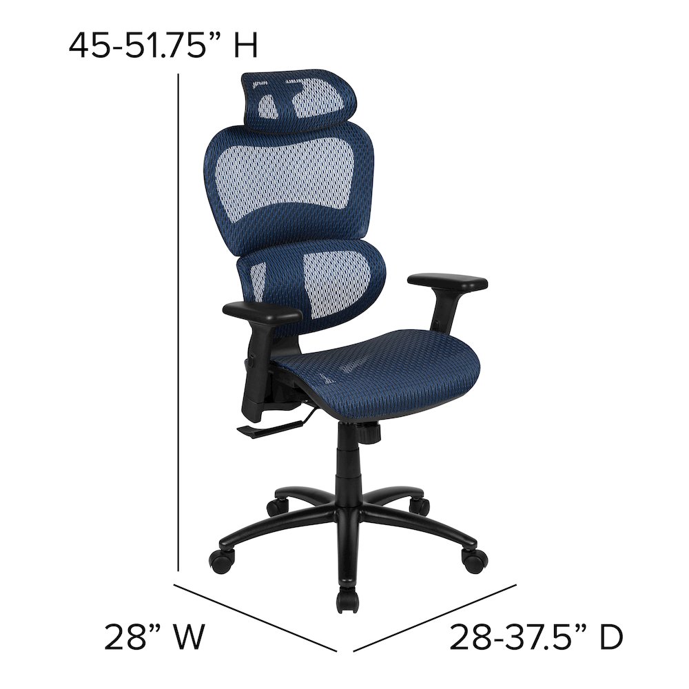 Mesh Office Chair with 2-to-1 Synchro-Tilt