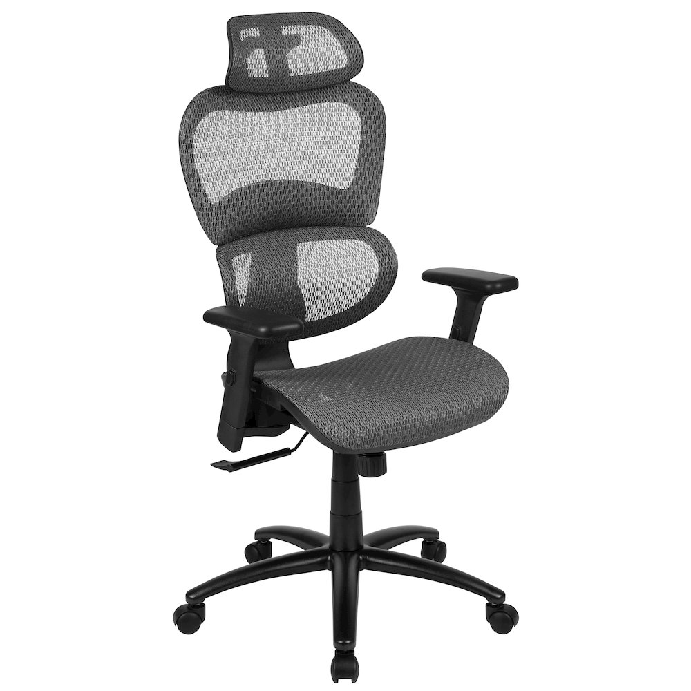 Mesh Office Chair with 2-to-1 Synchro-Tilt