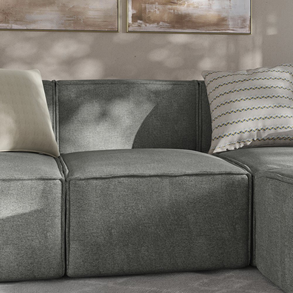 Bridgetown Luxury Modular Sectional Sofa Armless Center Seat