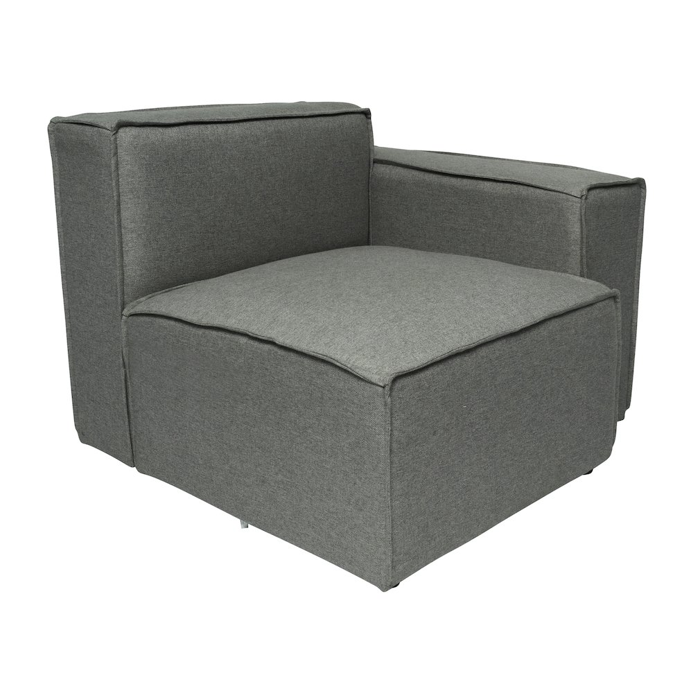Bridgetown Luxury Modular Sectional Sofa Right Side with Arm Rest
