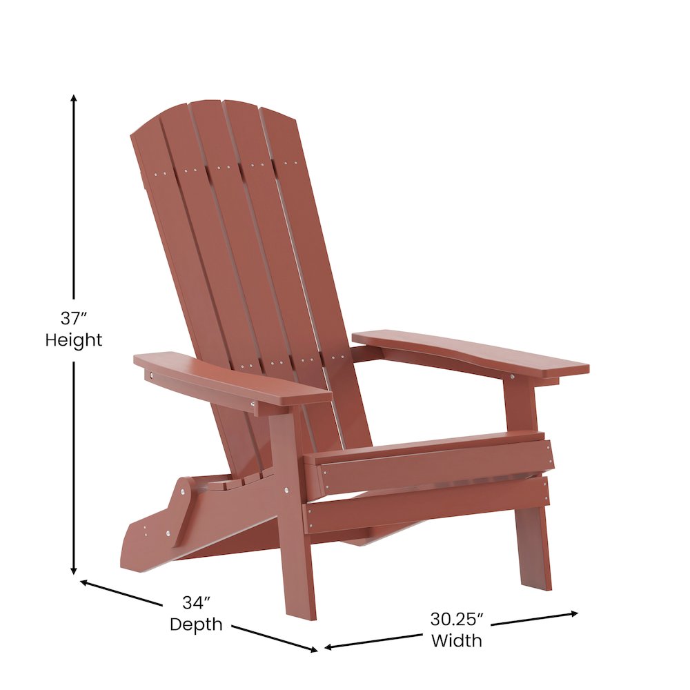 Contemporary Commercial Grade Adirondack Lounger