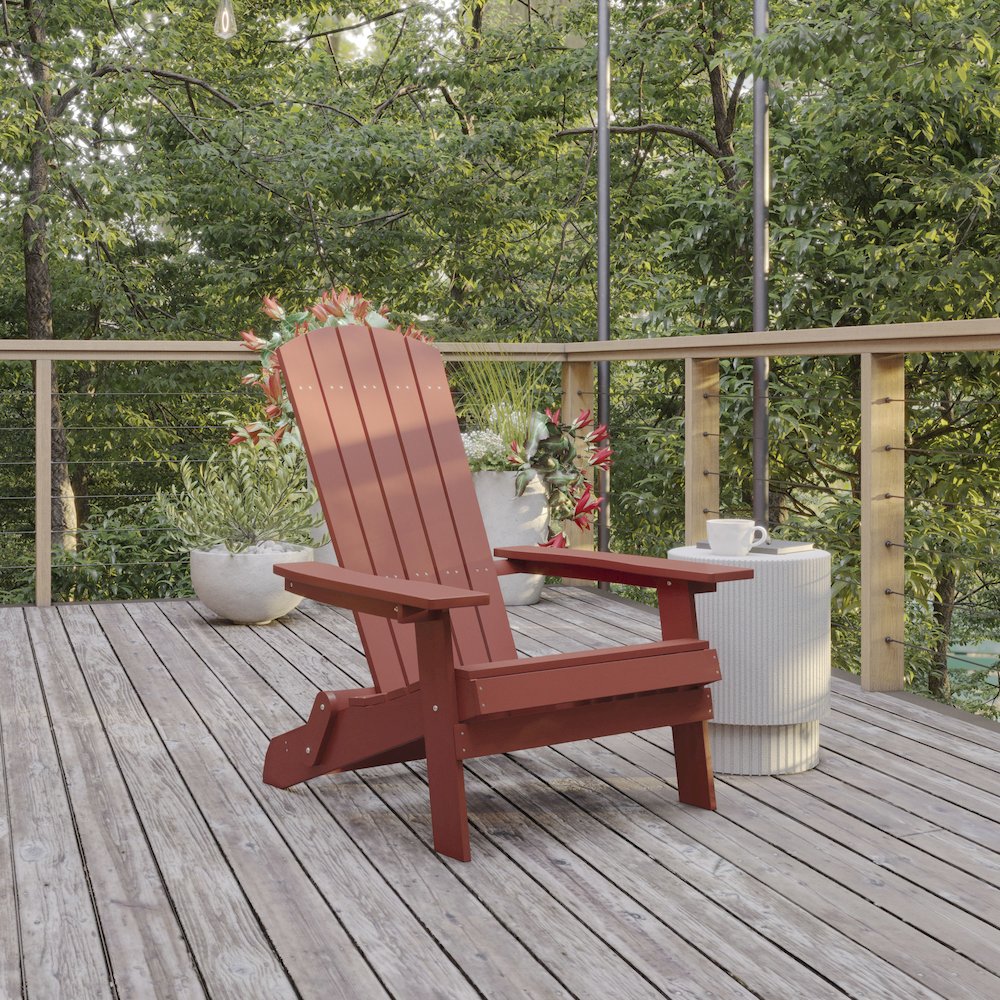 Contemporary Commercial Grade Adirondack Lounger