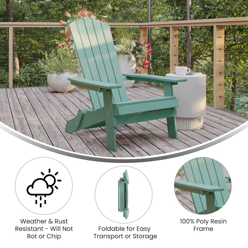 Contemporary Commercial Grade Adirondack Lounger