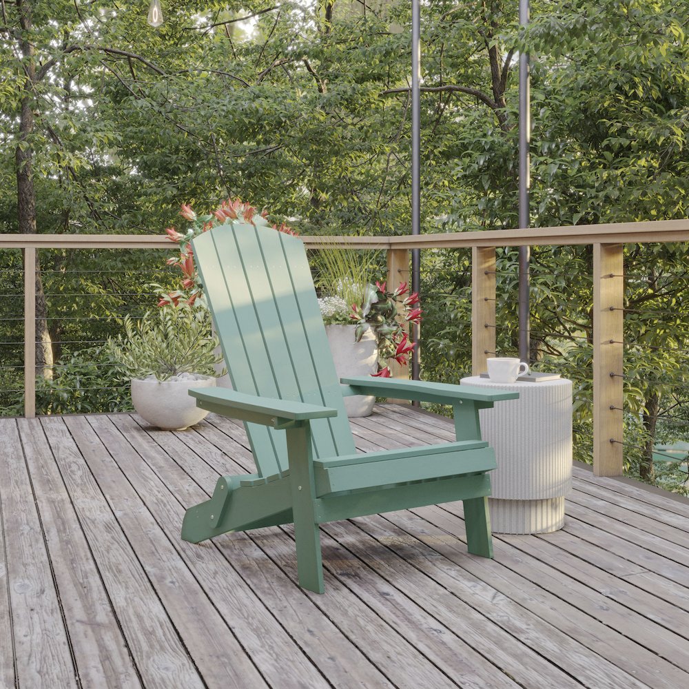 Contemporary Commercial Grade Adirondack Lounger