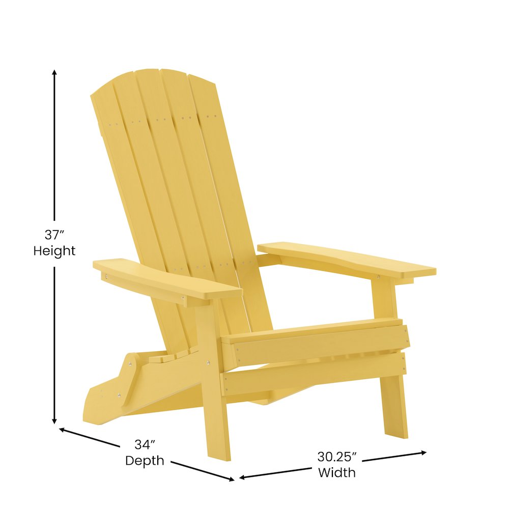 Contemporary Commercial Grade Adirondack Lounger