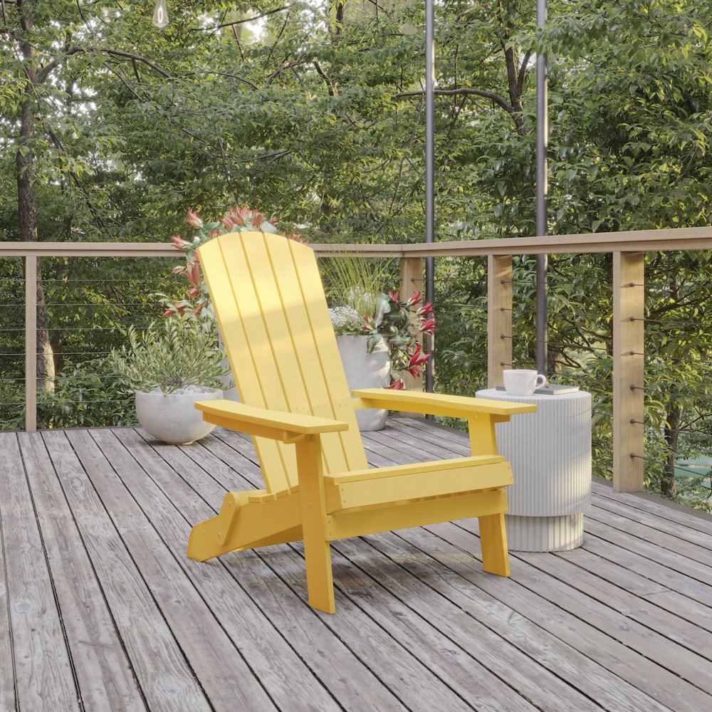 Contemporary Commercial Grade Adirondack Lounger