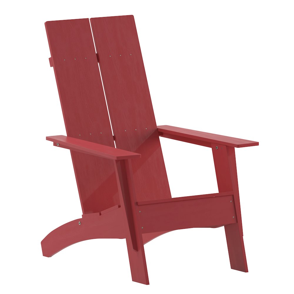 Modern Commercial Grade Adirondack Lounger for year round use
