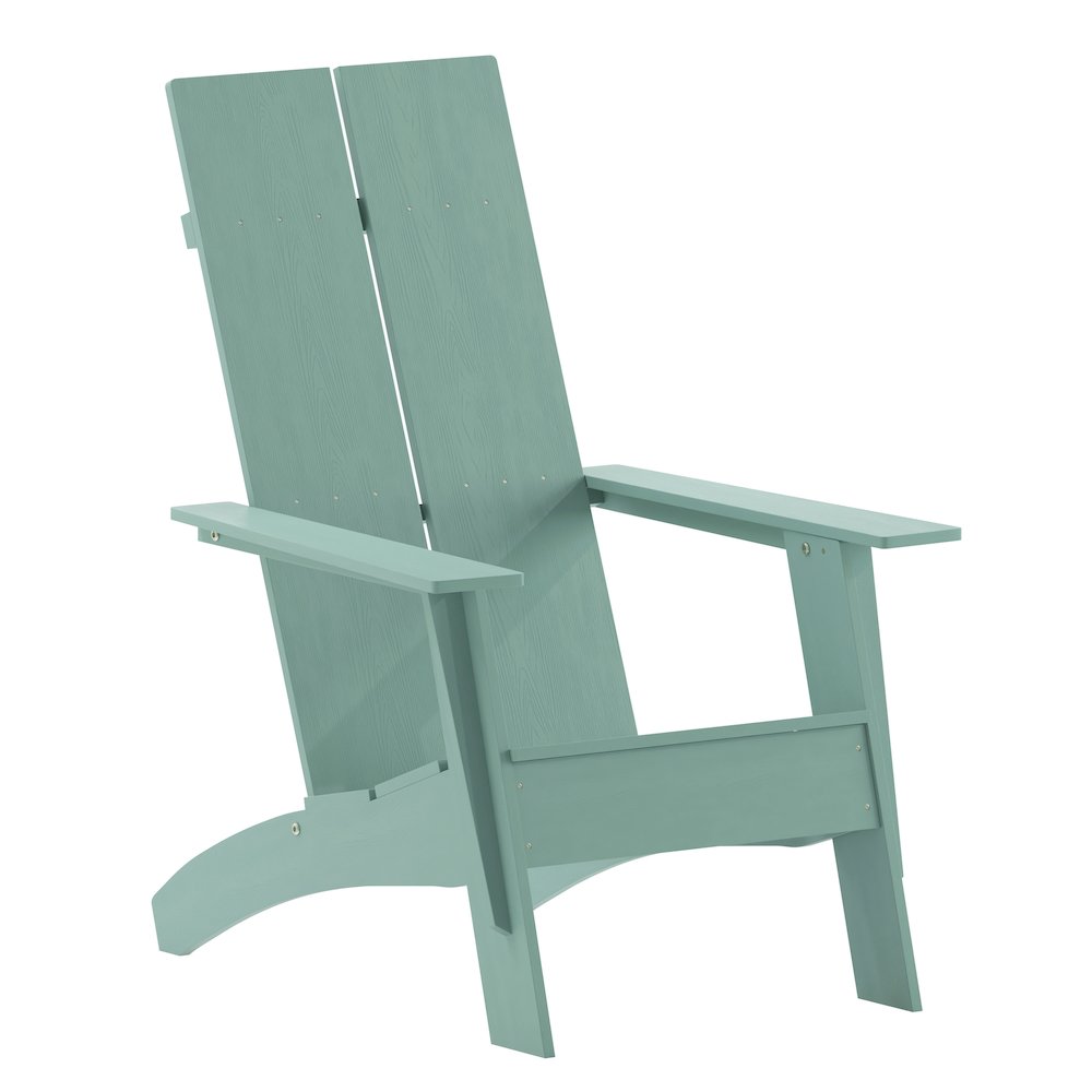 Modern Commercial Grade Adirondack Lounger for year round use