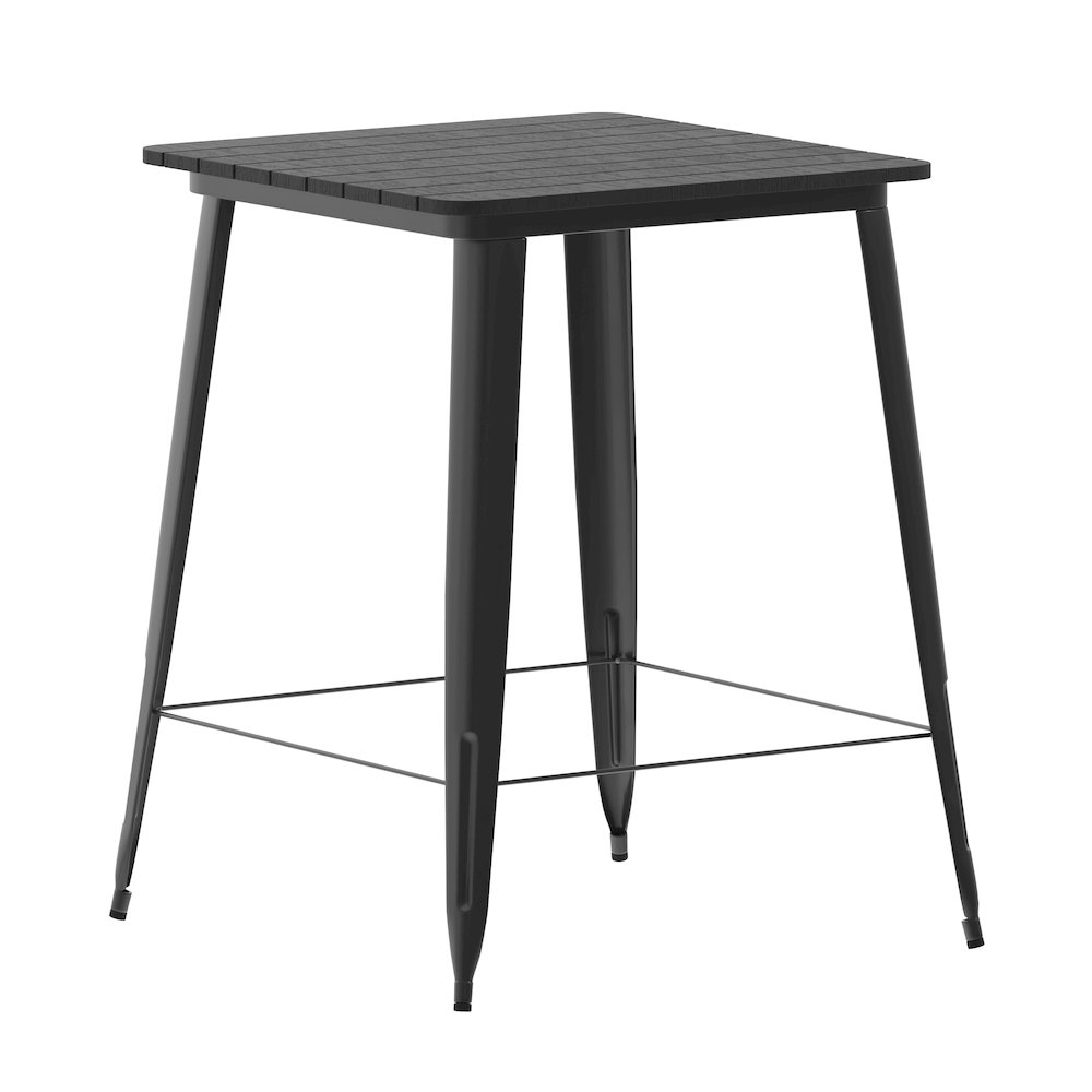 Contemporary 31.5″ Square Commercial Bar Height Dining Table for 4