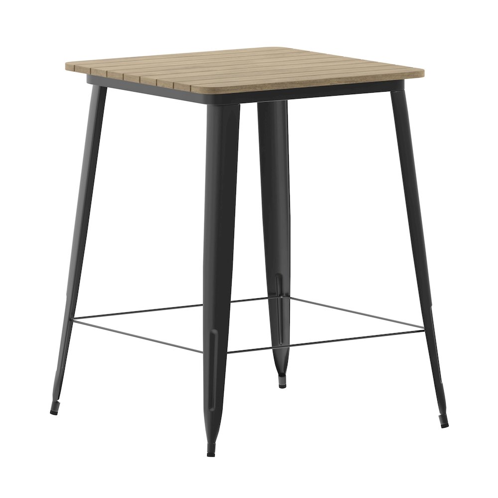 Contemporary 31.5″ Square Commercial Bar Height Dining Table for 4
