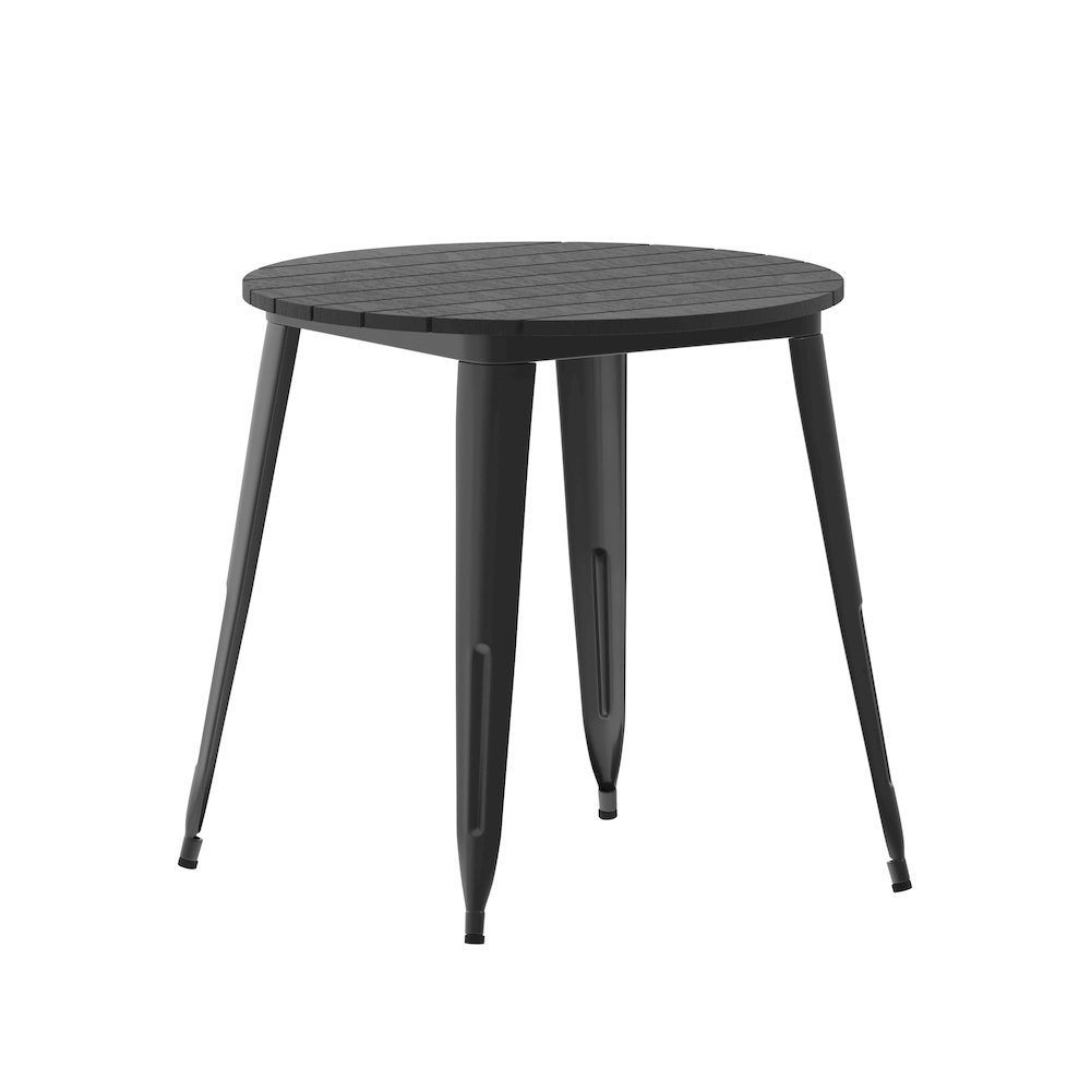 Contemporary 30″ Round Commercial Dining Table for 4