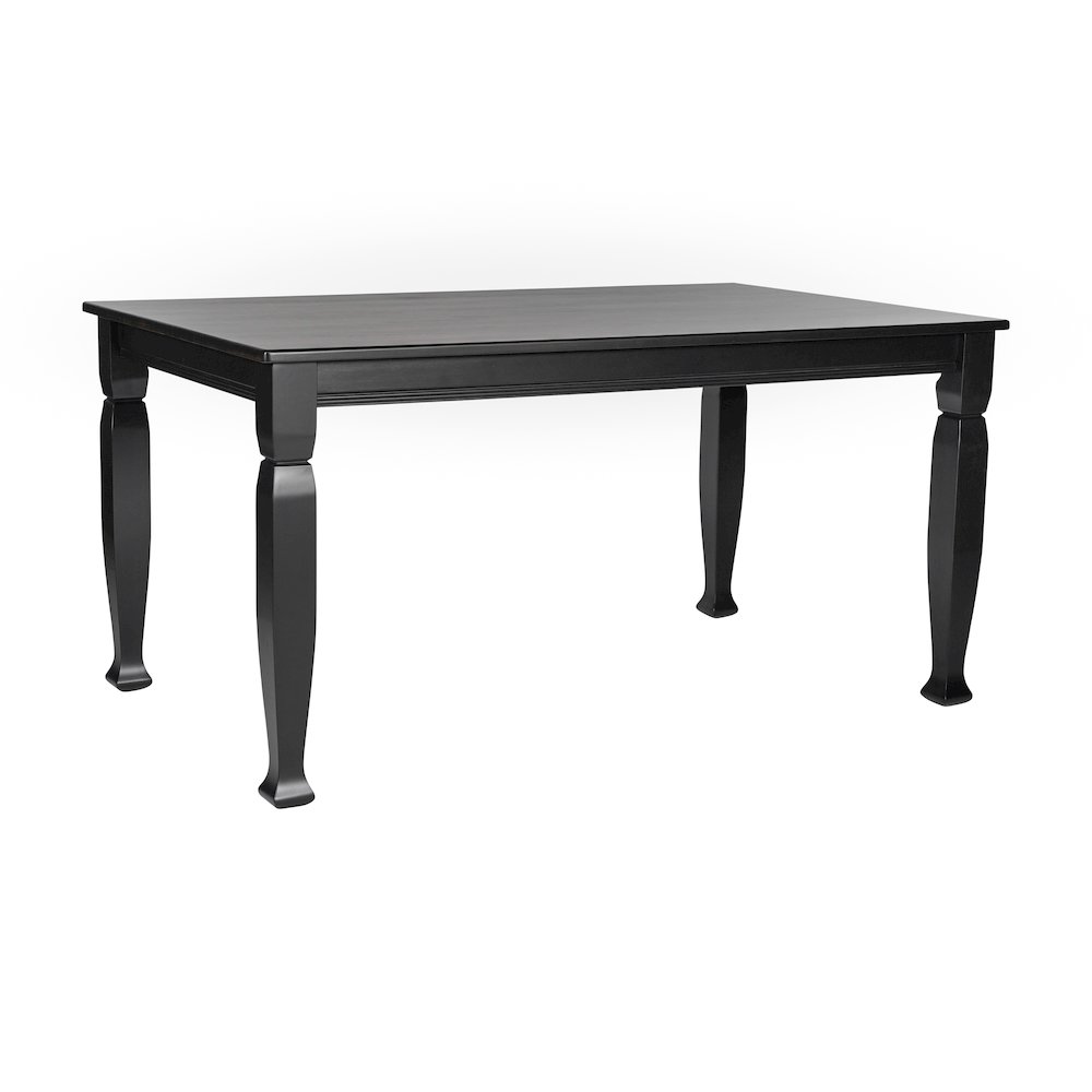 Traditional Style Commercial Grade 60 Inch Dining Table for 6