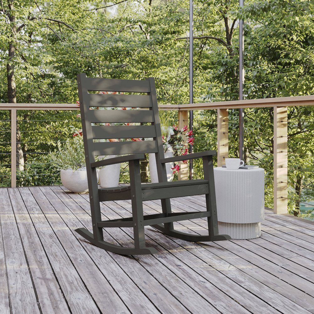 Classic Commercial Grade All Weather Rocking Chair