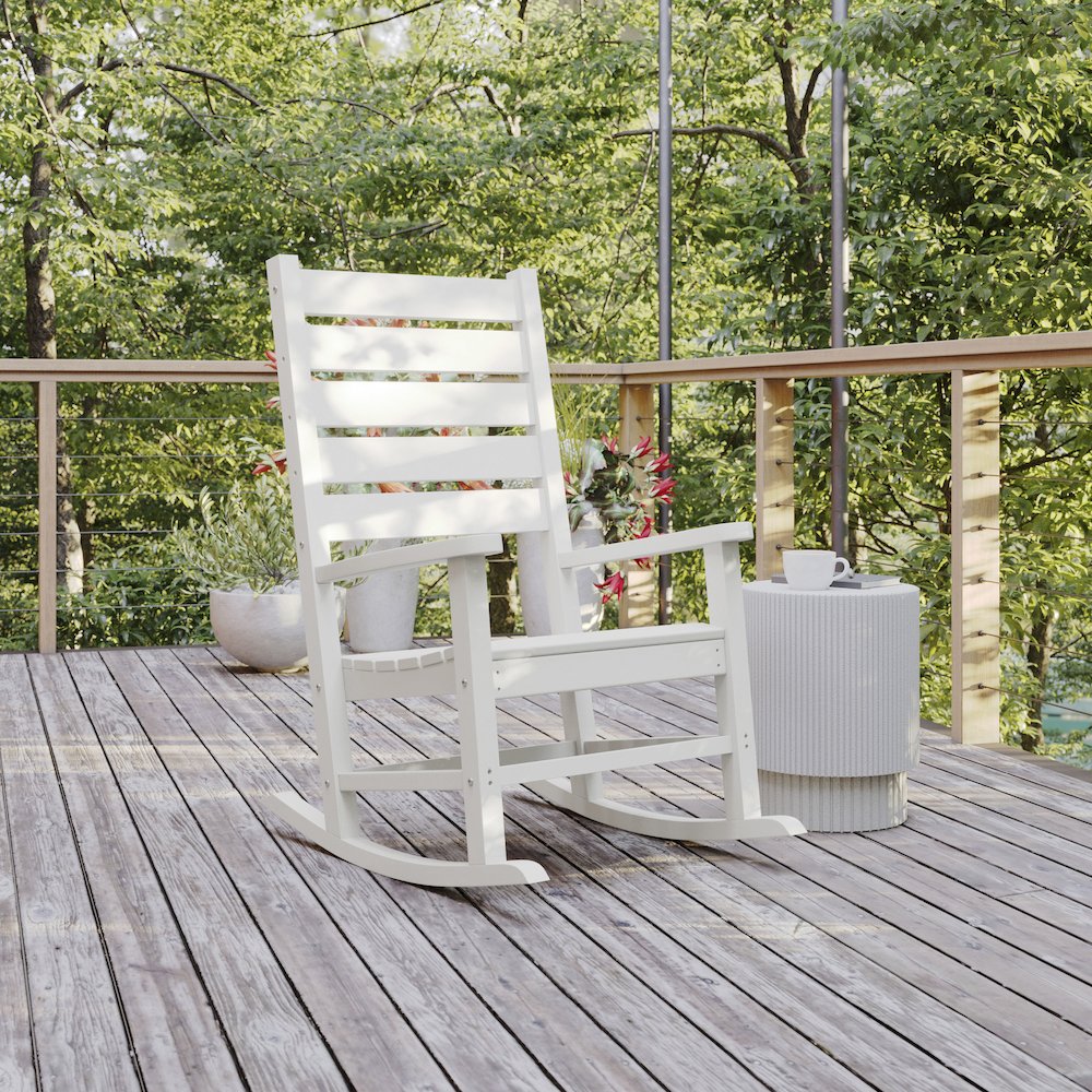 Classic Commercial Grade All Weather Rocking Chair