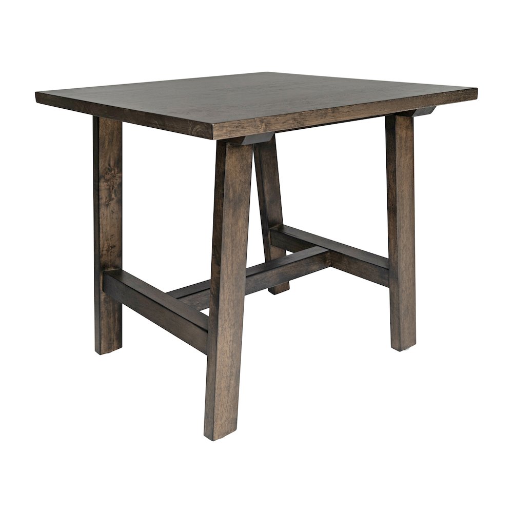 Eli Solid Wood Farmhouse End Table