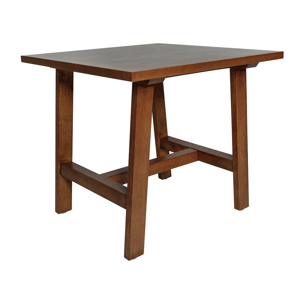 Eli Solid Wood Farmhouse End Table