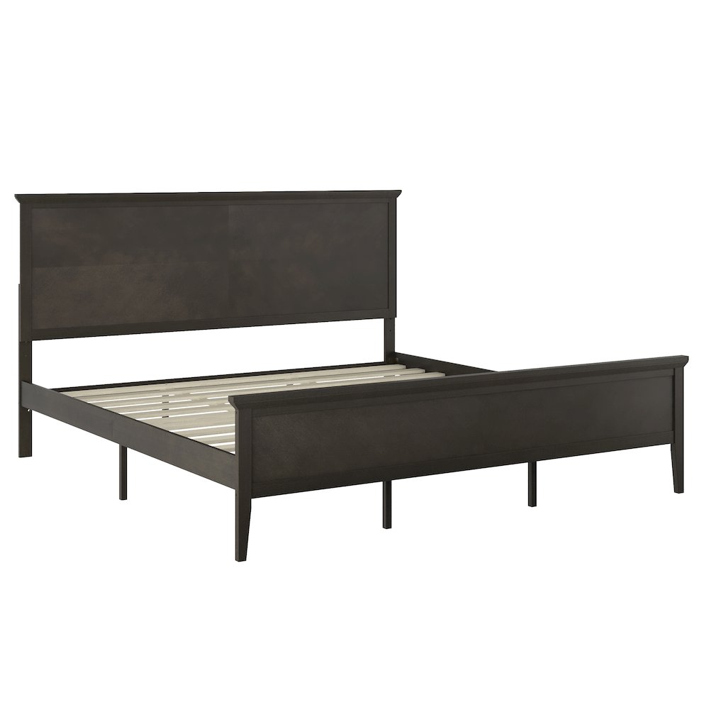 King Size Solid Wood Platform Bed Frame
