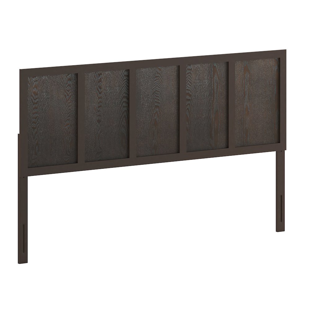 Contemporary King Size Raised Panel Headboard