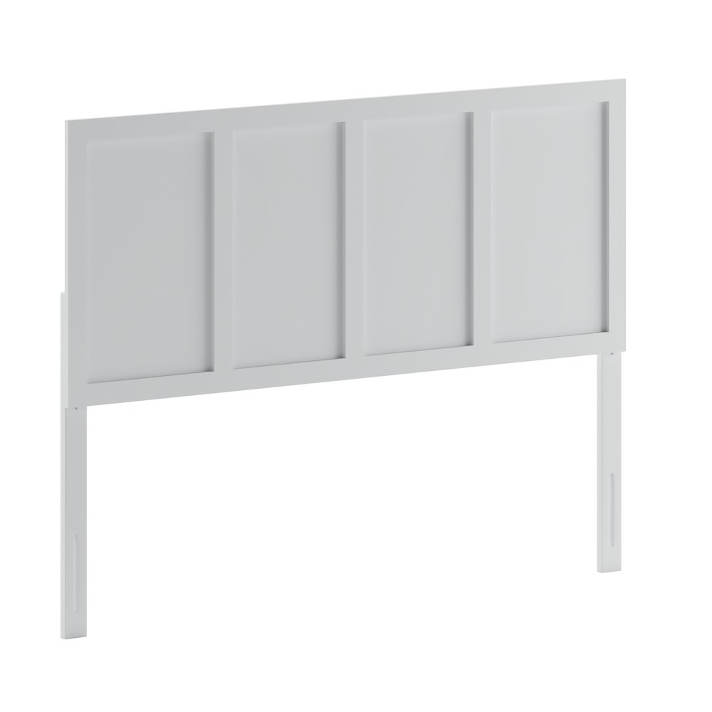 Contemporary Queen Size Raised Panel Headboard