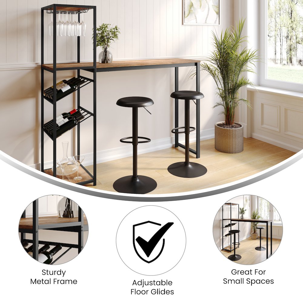 Light Brown Top/Black Frame