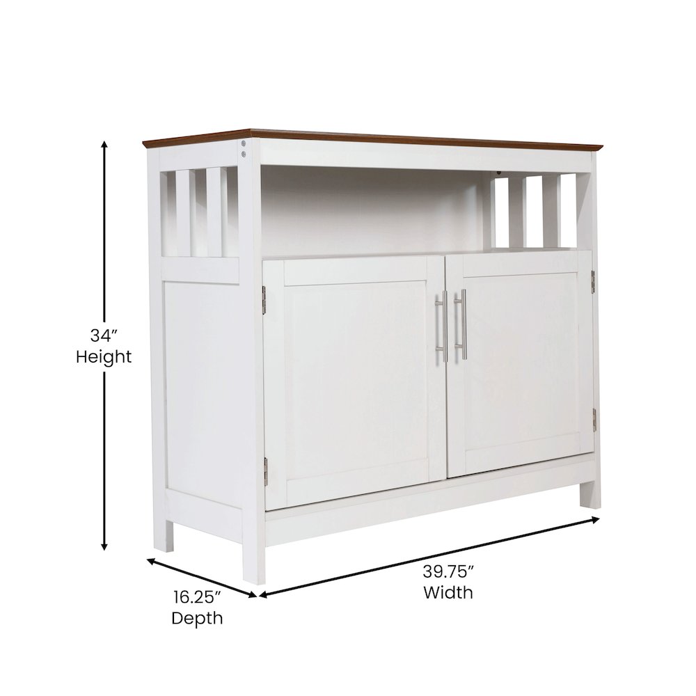 Classic Buffet and Sideboard Storage Cabinet