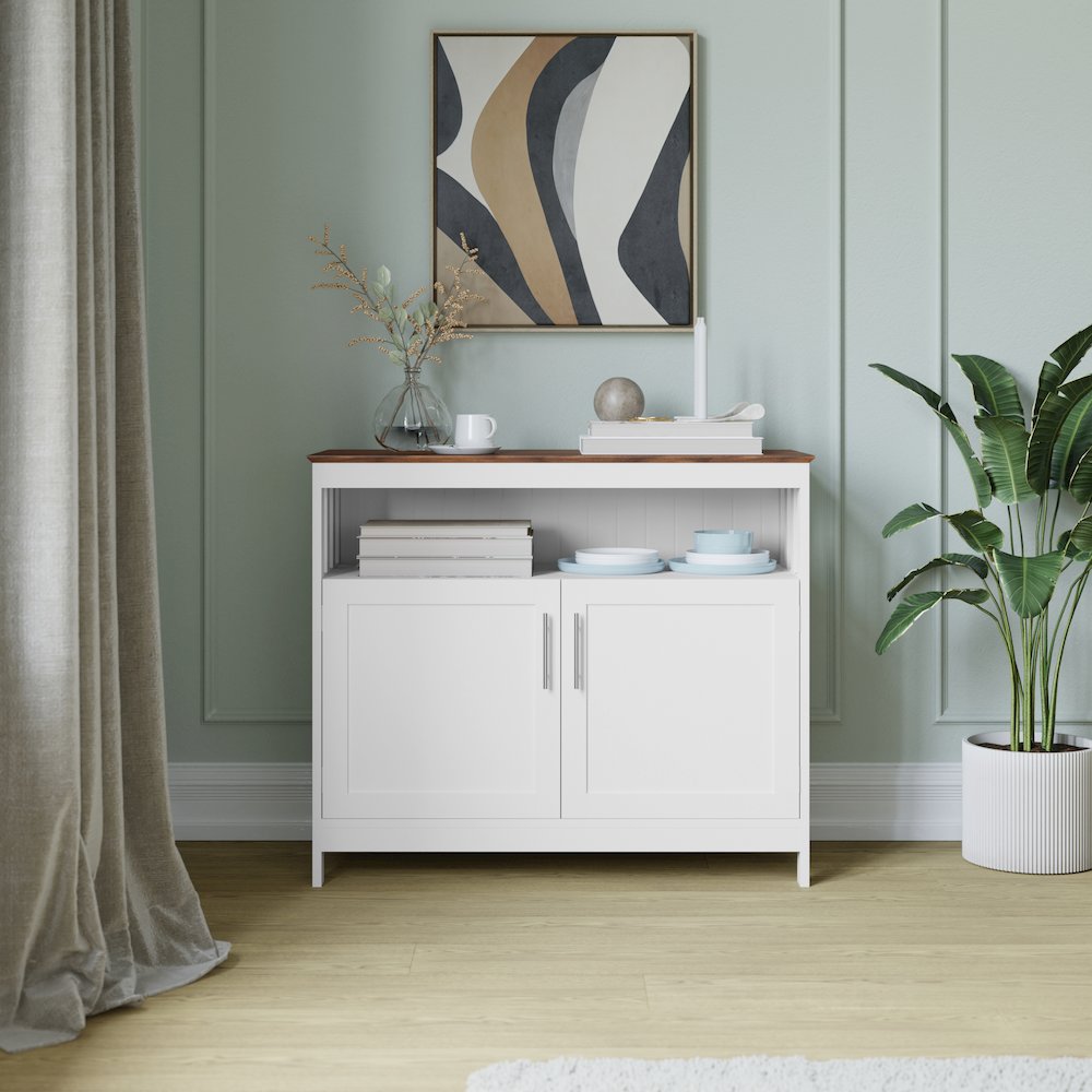 Classic Buffet and Sideboard Storage Cabinet