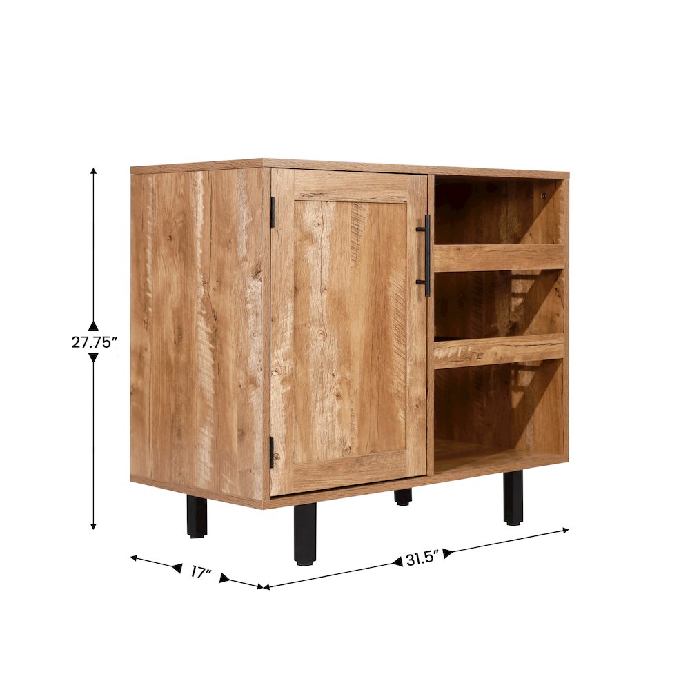 Traditional Bar and Sideboard Storage Cabinet