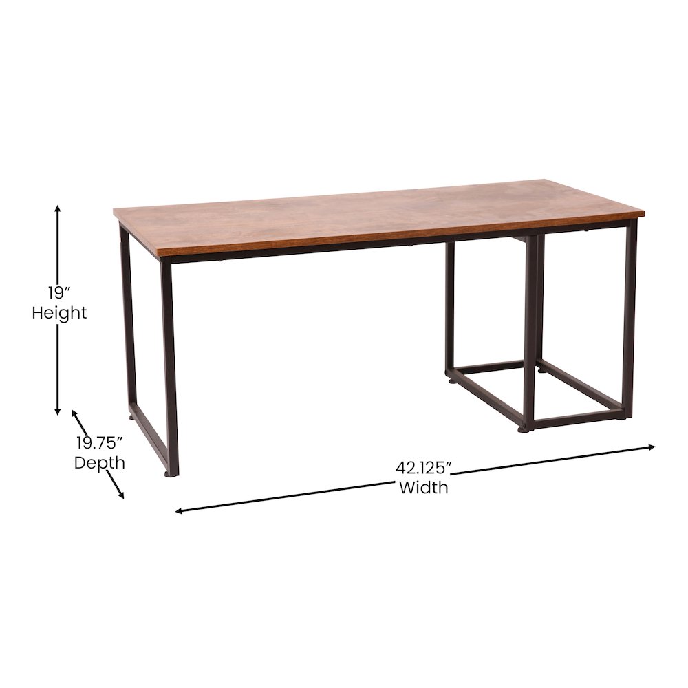 2 Piece Nesting Coffee Table Set with Storage Drawer
