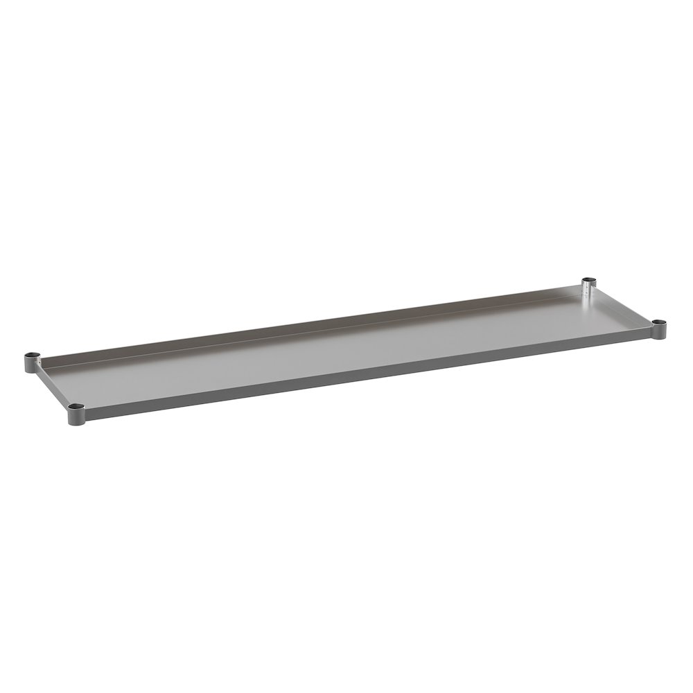 djustable Lower Shelf for 30″ x 72″ Stainless Steel Tables