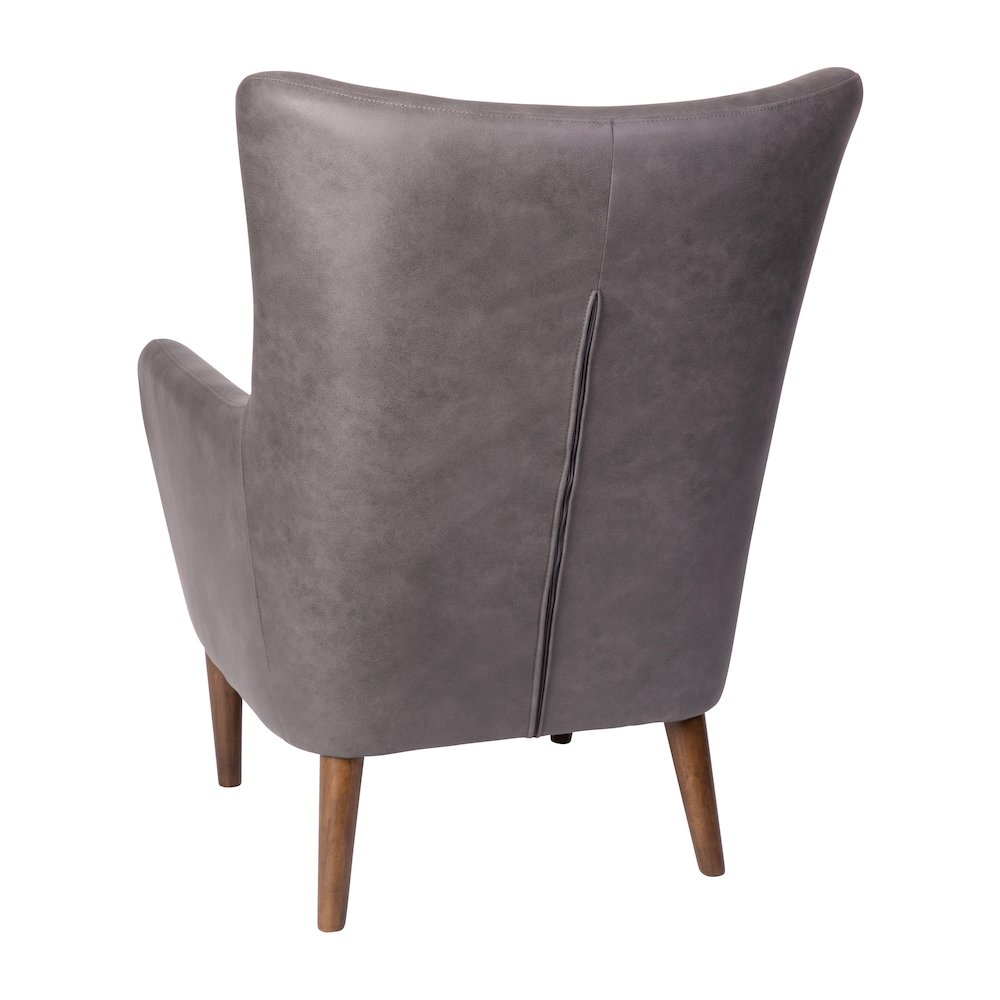 Modern Commercial Grade Wingback Accent Chair