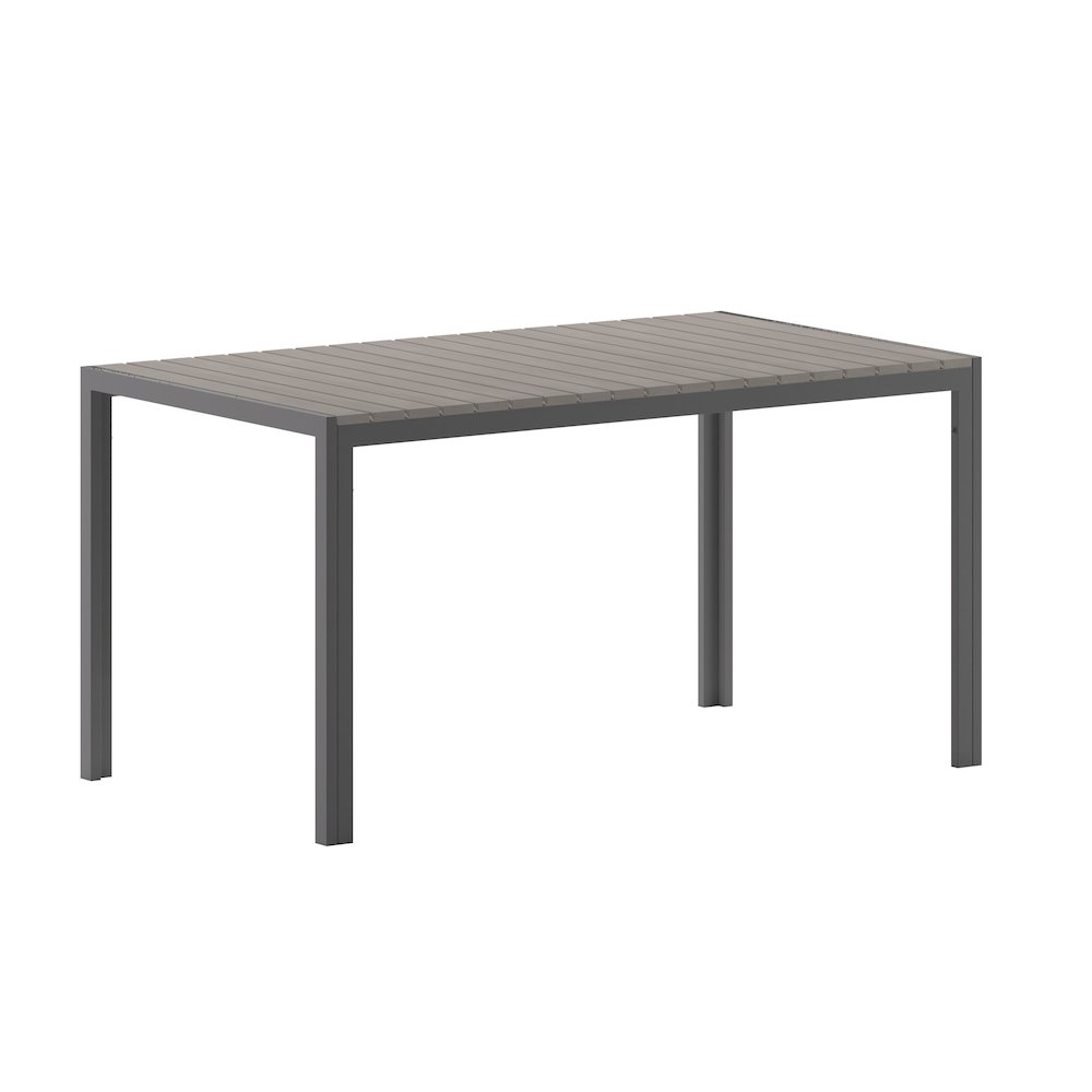 Modern Commercial Grade 55″ x 31″ Patio Dining Table