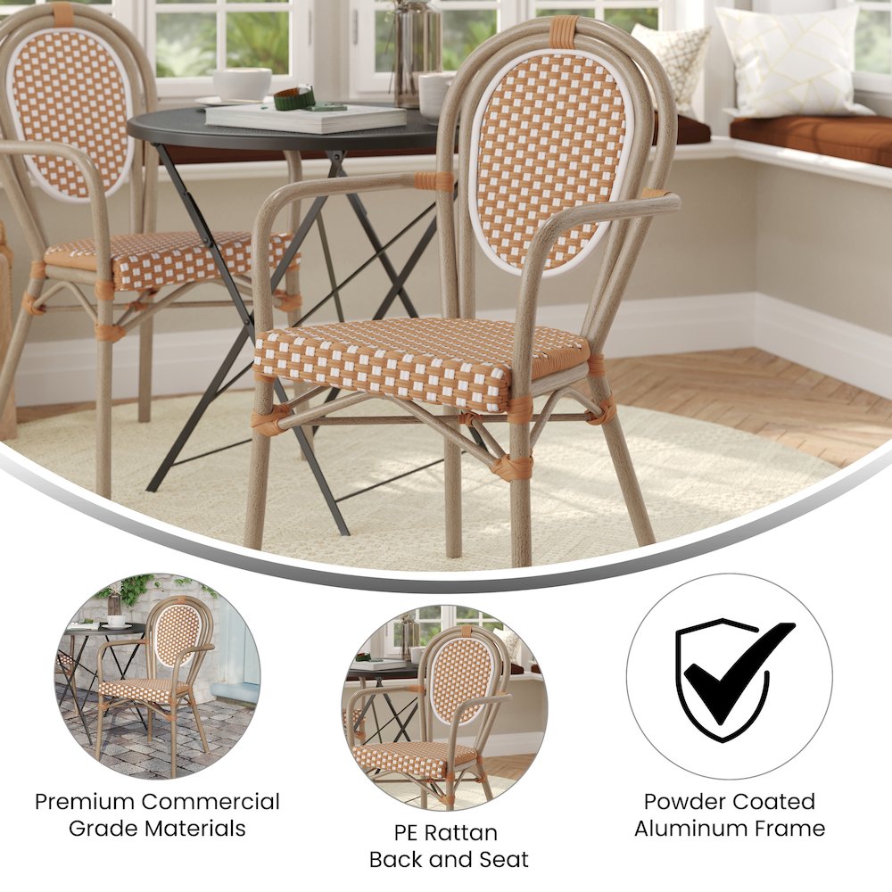 Natural & White/Light Natural Frame