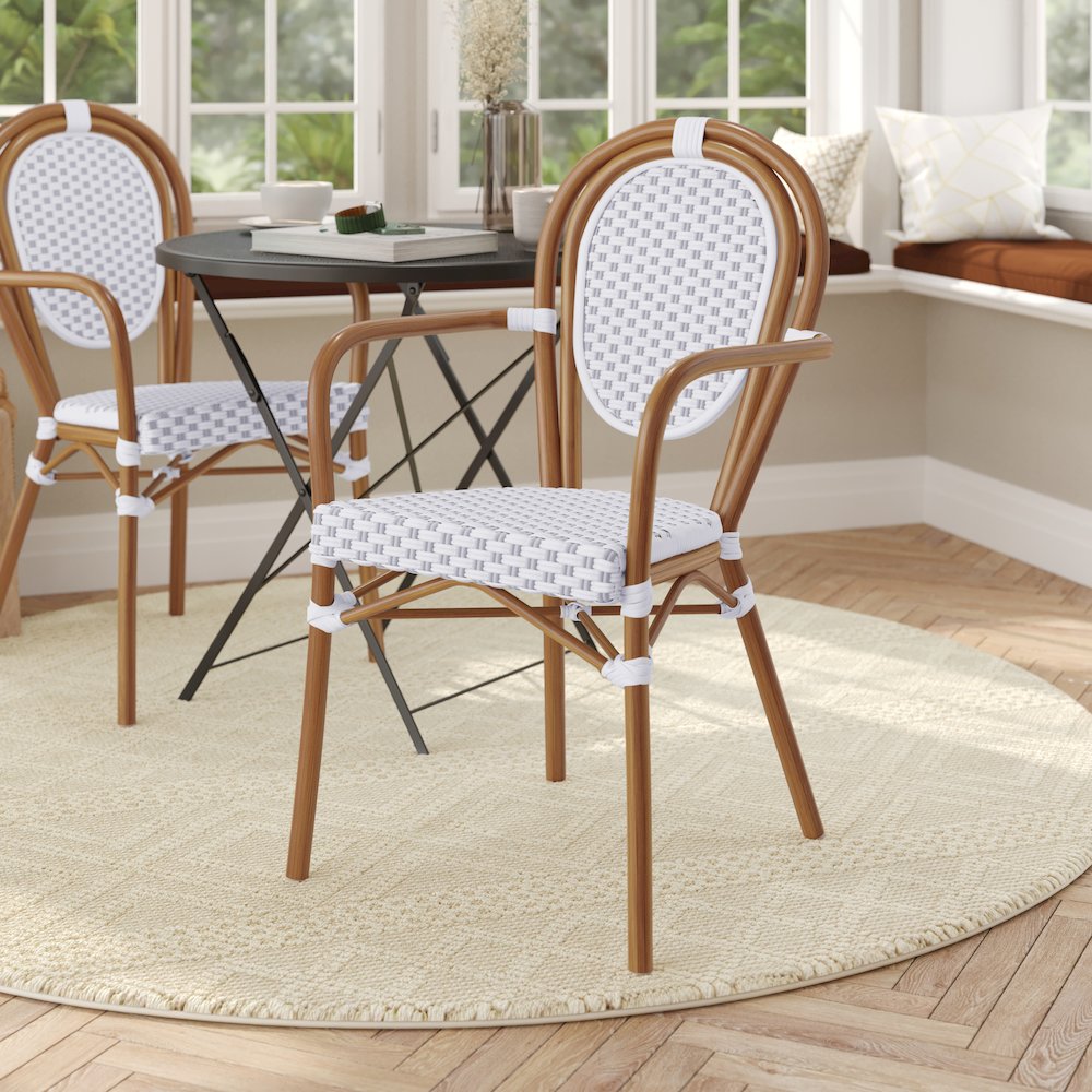 Classic Commercial Grade Indoor/Outdoor Bistro Chair