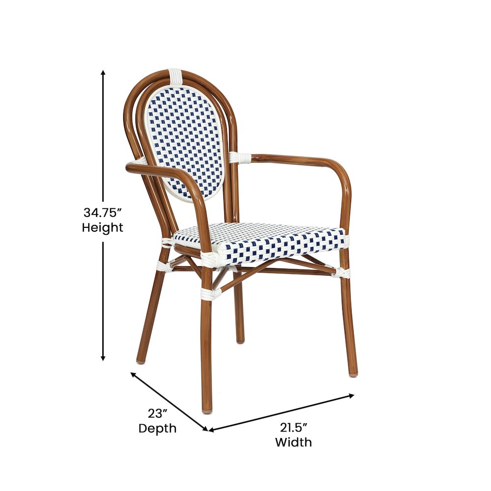 Classic Commercial Grade Indoor/Outdoor Bistro Chair