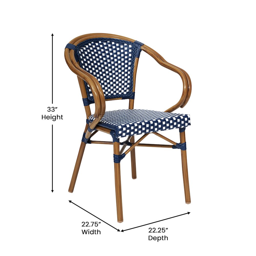 Classic Commercial Grade Indoor/Outdoor Bistro Chair