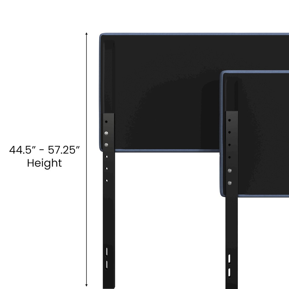 from 44.5″ to 57.25″ – Blue