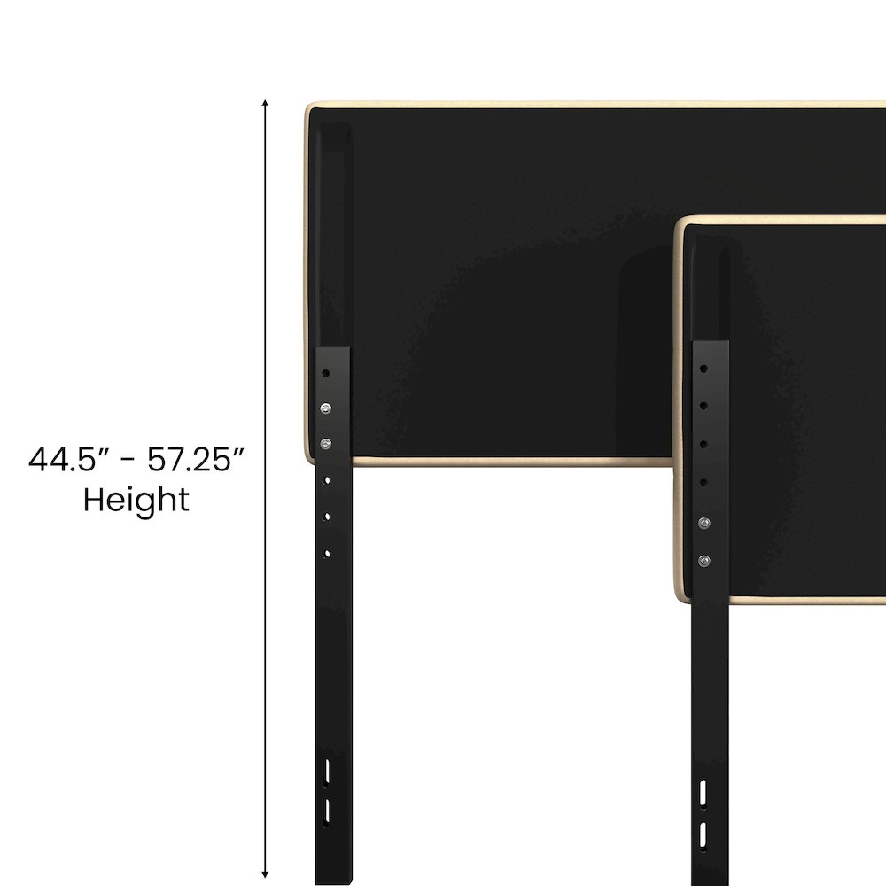from 44.5″ to 57.25″ – Cream