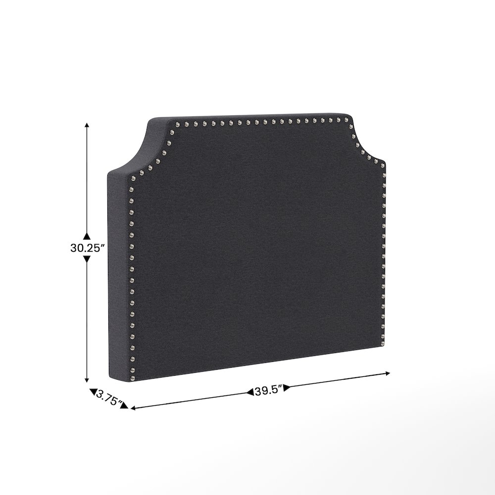 Twin Headboard with Two Power Outlets