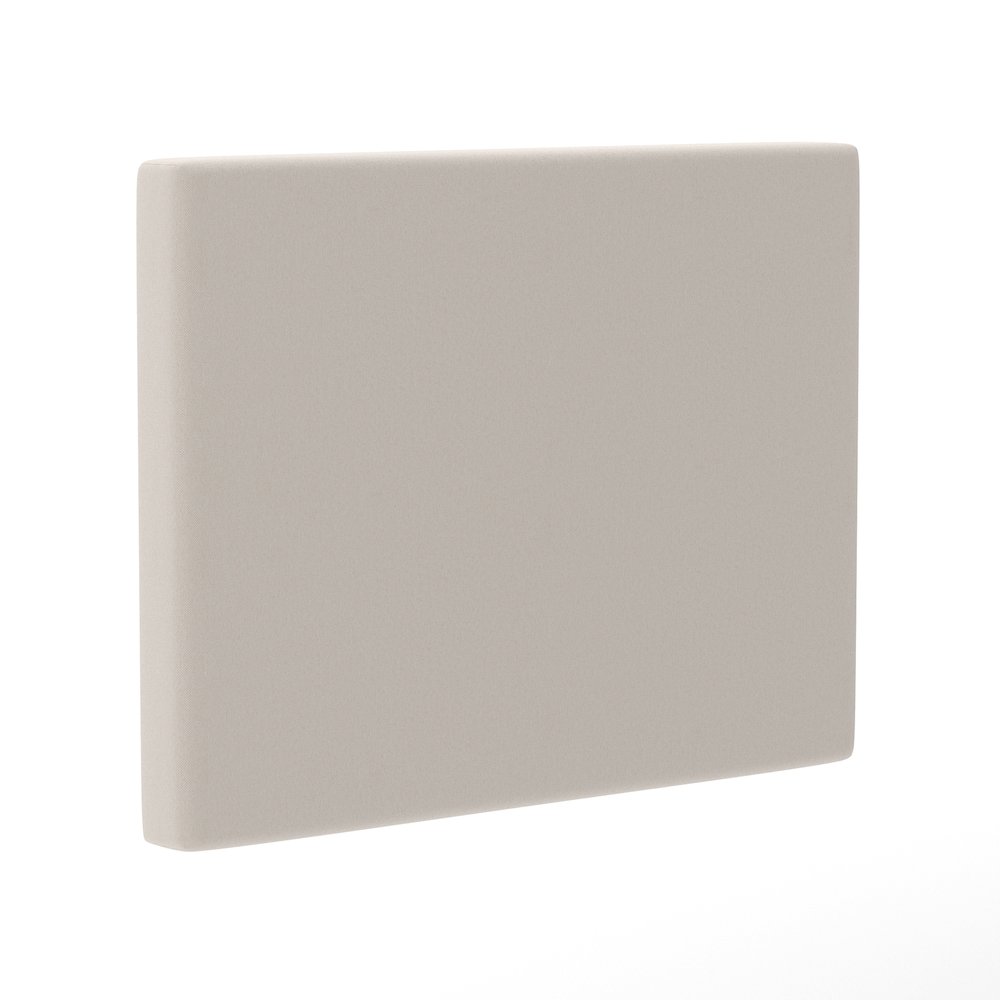 Upholstered Twin Headboard with Two Power Outlets