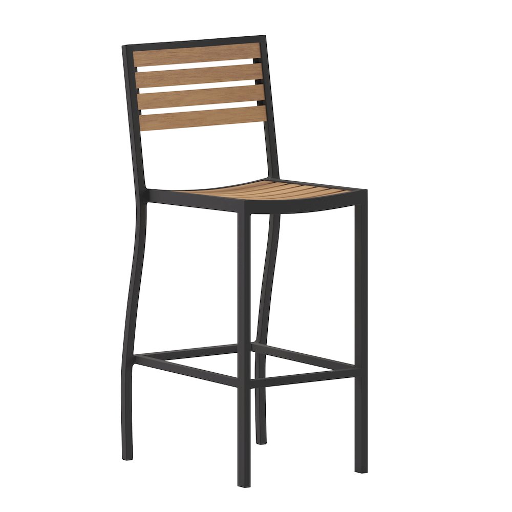 Contemporary All-Weather Patio Bar Stool