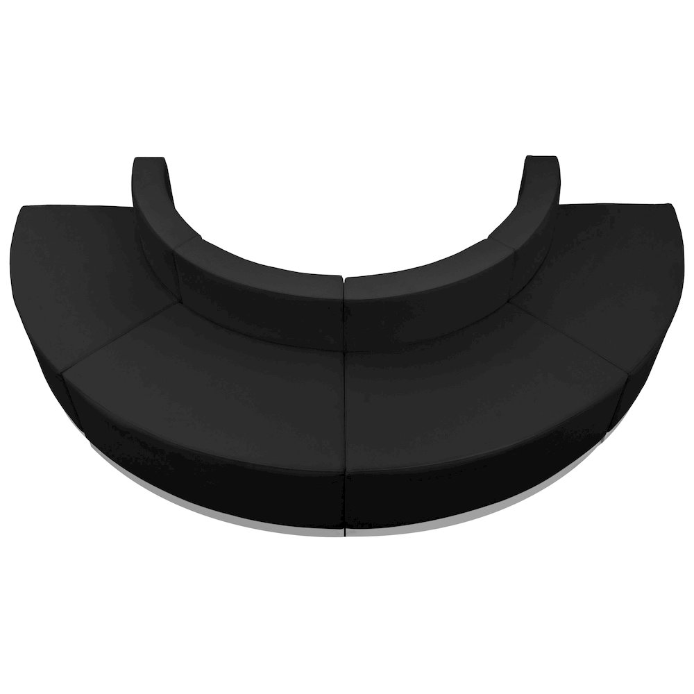 Alon Black LeatherSoft Reception Configuration