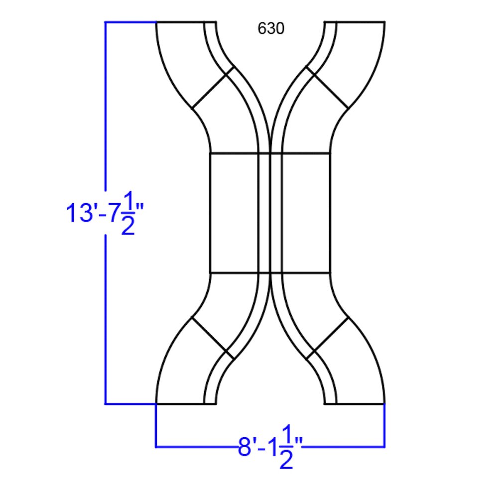 Alon Black LeatherSoft Reception Configuration