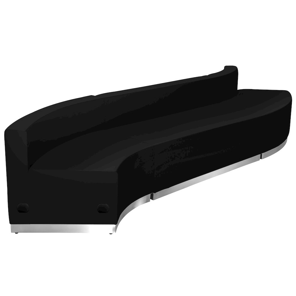 Alon Black LeatherSoft Reception Configuration