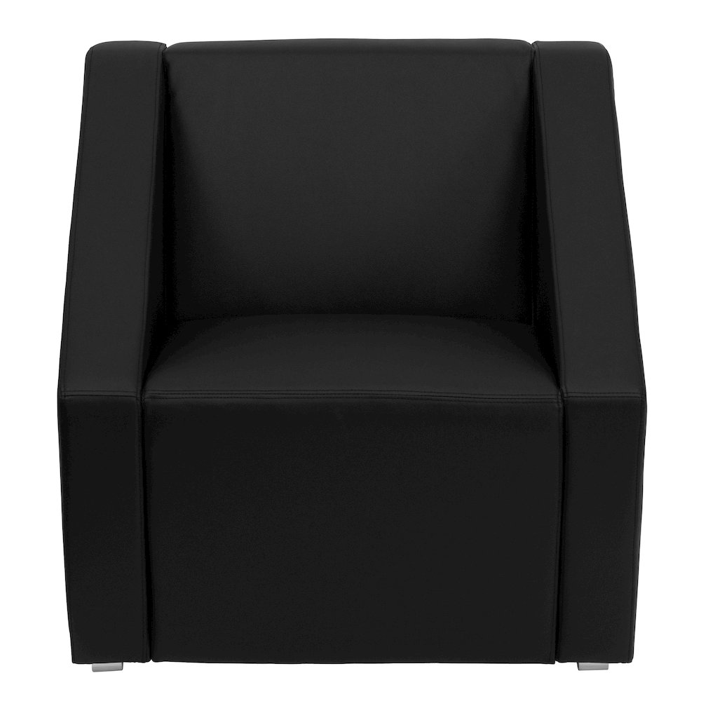 Smart Black LeatherSoft Lounge Chair