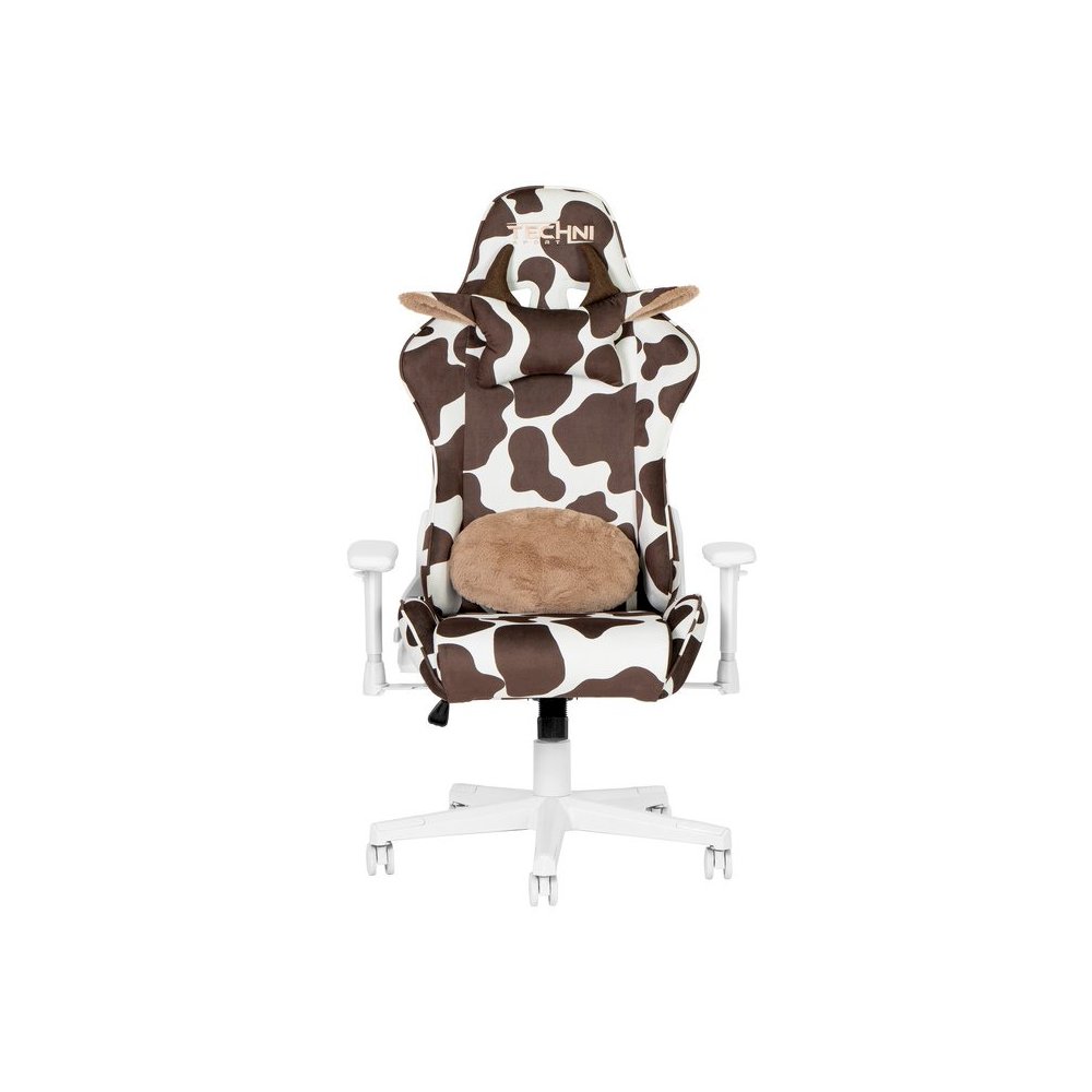 TS85 Brown COW Series Gaming Chair